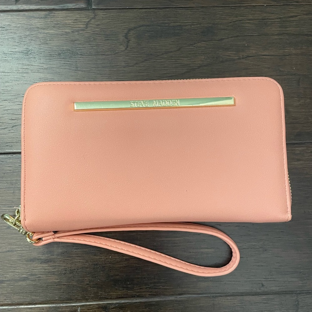 Steve Madden- Zip Around Wallet Wristlet - image 1